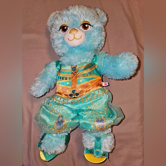Build a Bear - Disney's Princess Jasmine  Aladdin Costume/Matching Shoes - Picture 1 of 7